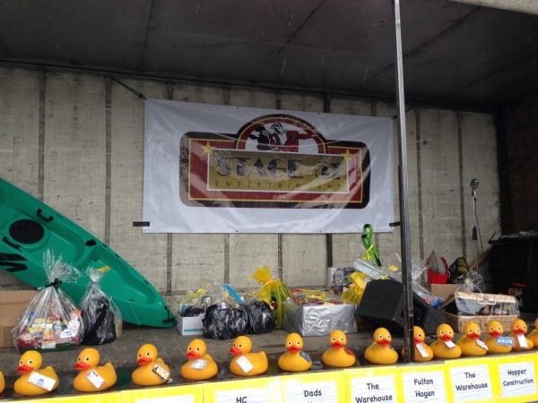 Rubber duck race fundraiser for Orewa Beach Kindergarten