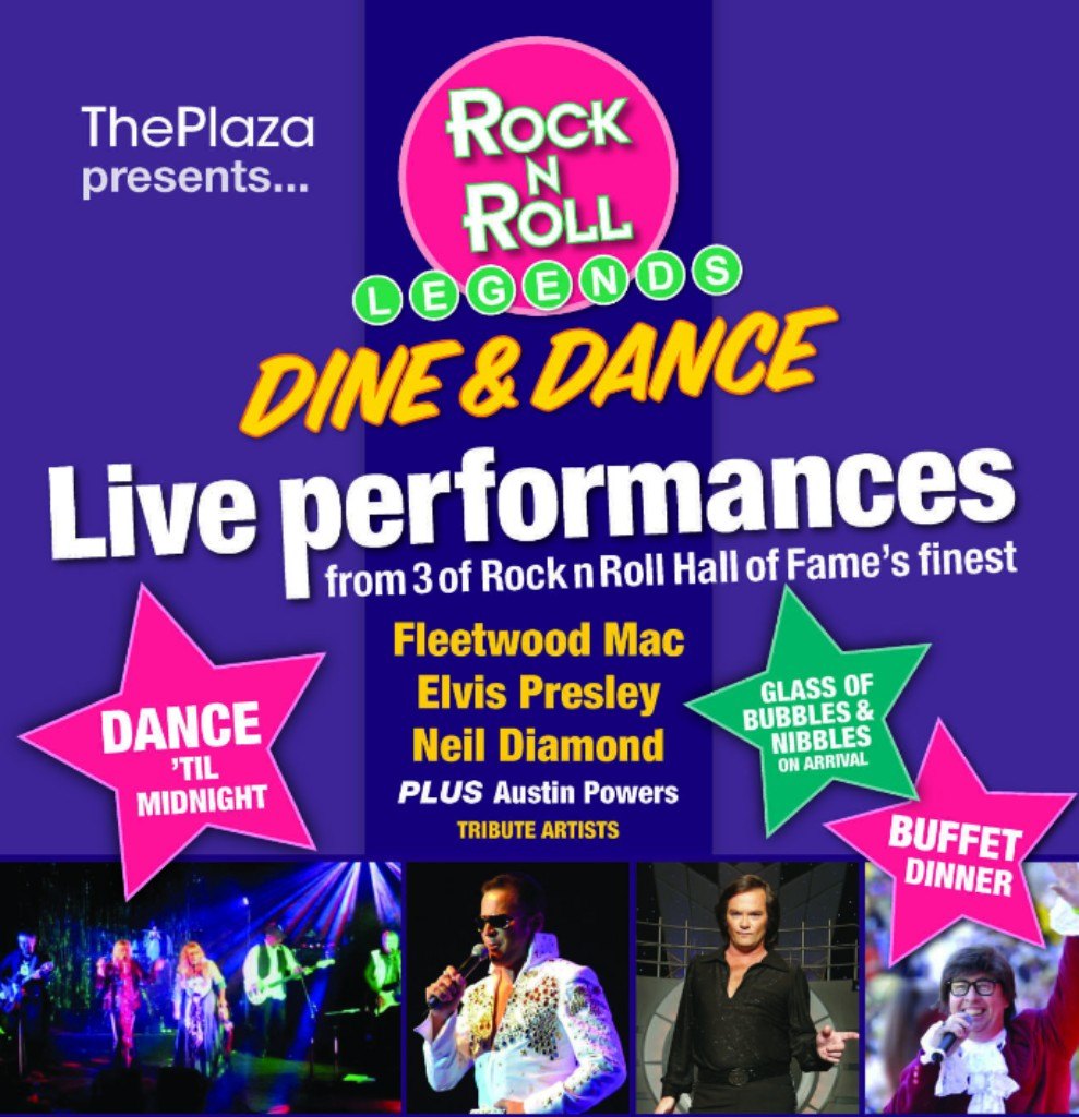 Rock n Roll Legends dine and dance poster